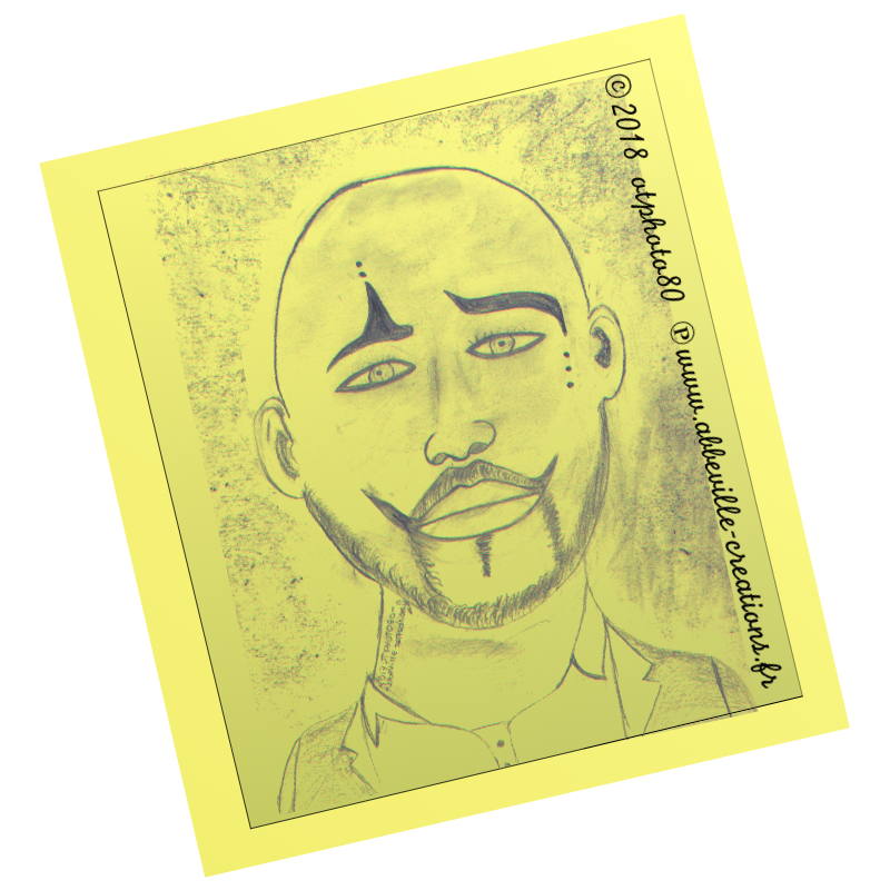 Portrait noir et blanc